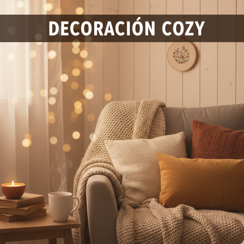 decoración hogar cozy