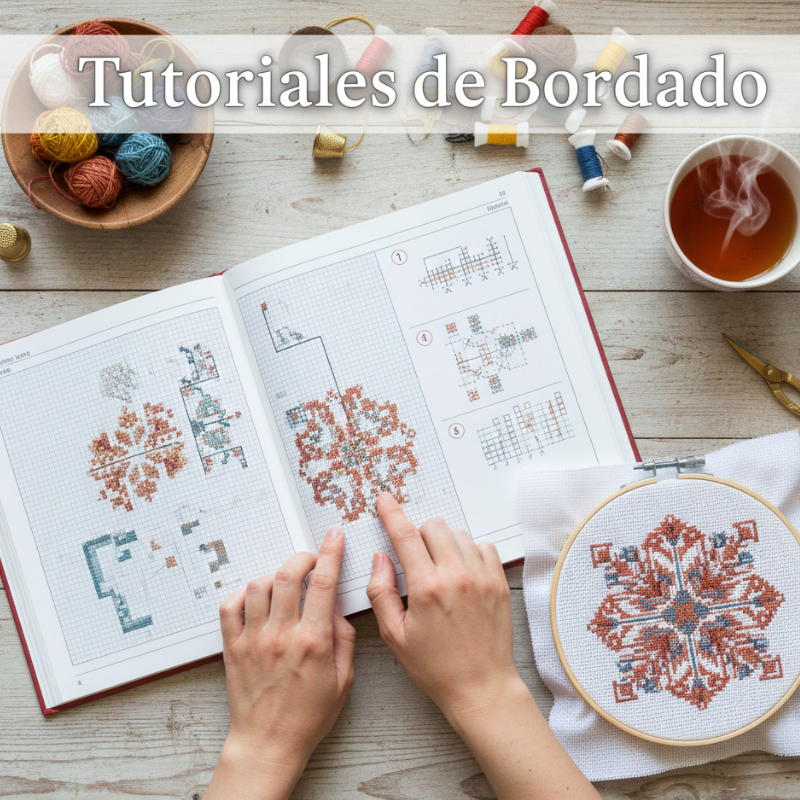Tutoriales bordado