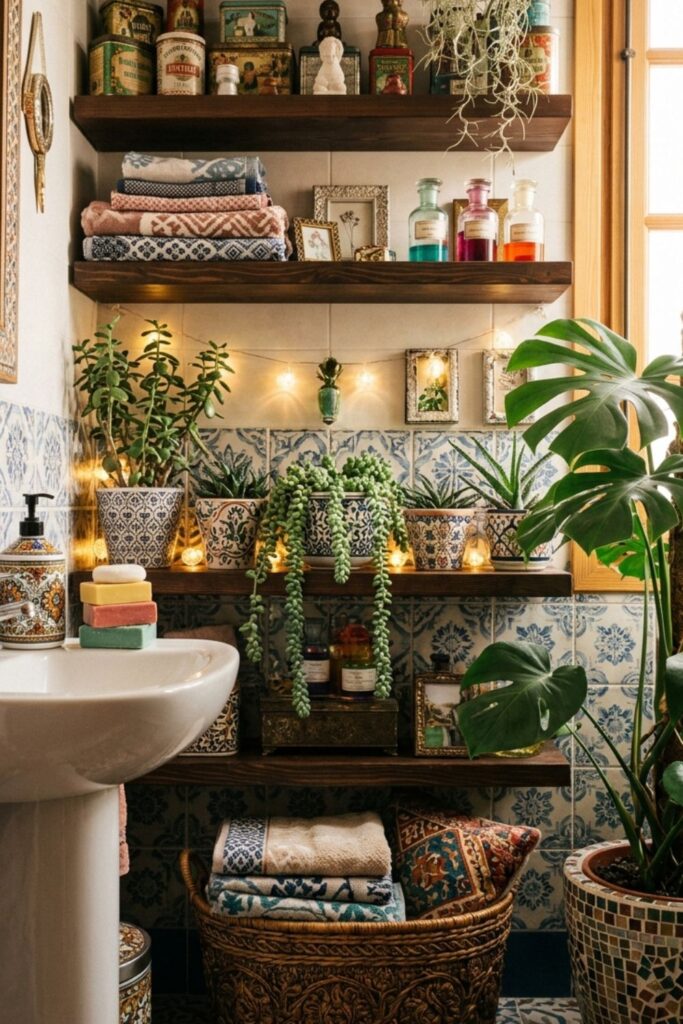 organizar un baño pequeño to organize a small bathroom