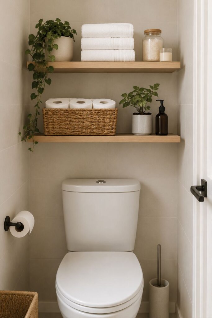 organizar un baño pequeño to organize a small bathroom