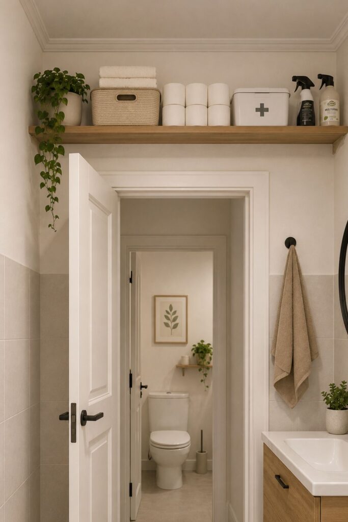 organizar un baño pequeño to organize a small bathroom