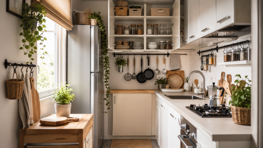 organize a small kitchen organizar cocina pequeña